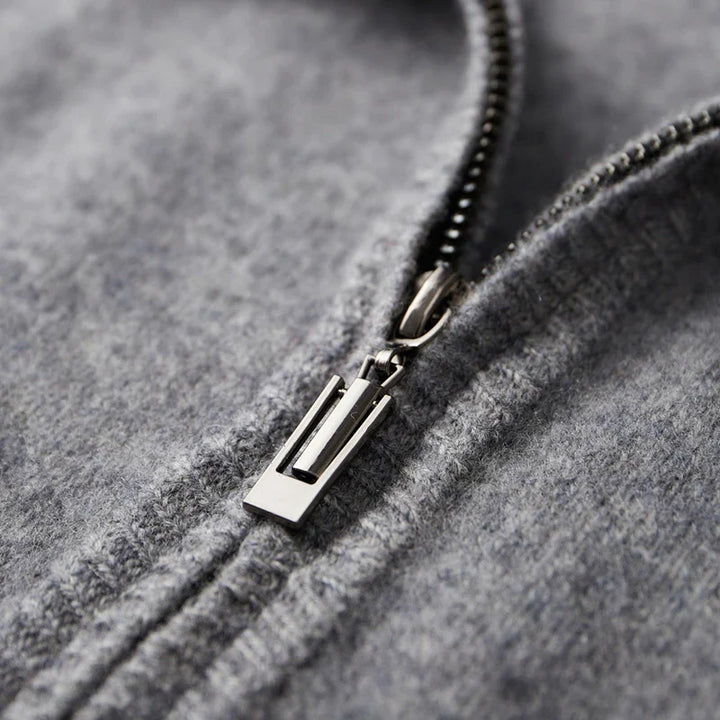Leandro | Cashmere Zip Jacket