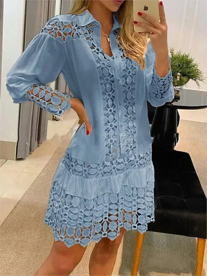 Taylor | The Lace Tiered Dress