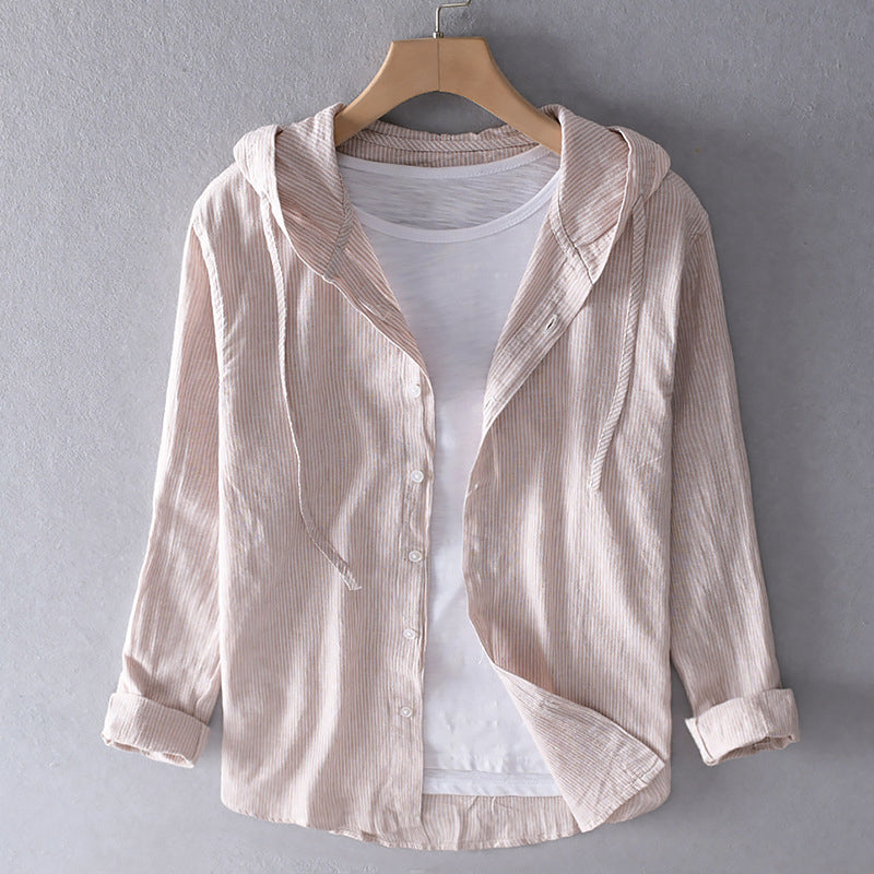 Alena | Chic lightweight hooded blouse