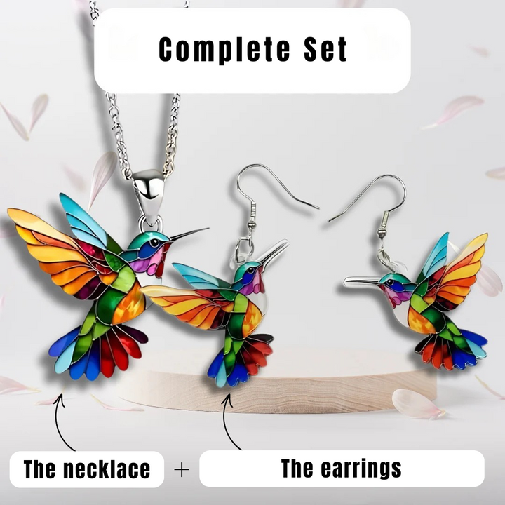 Florence | Beautiful hummingbird Design Necklace