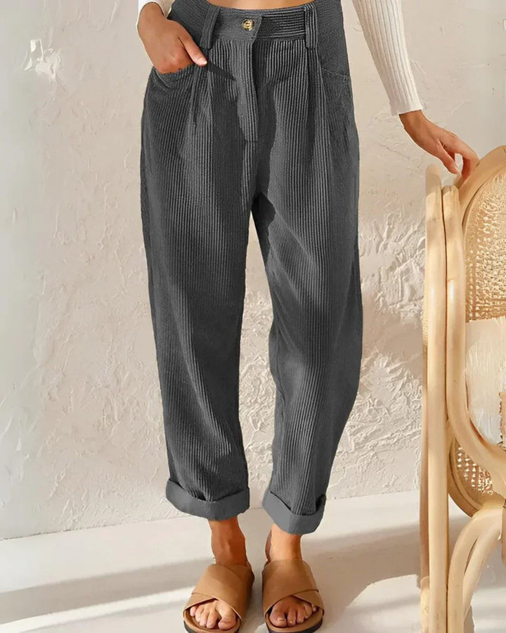 Aurora | Stylish Corduroy Trousers