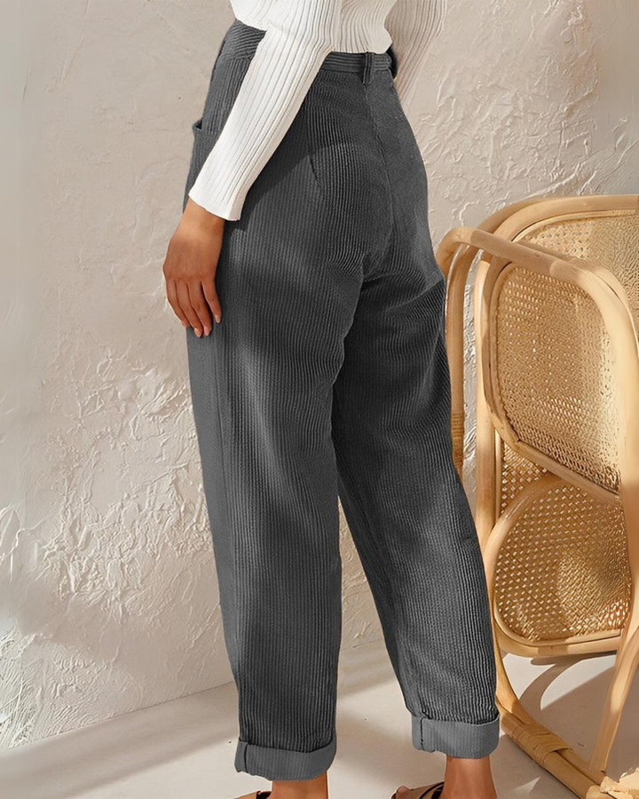Aurora | Stylish Corduroy Trousers