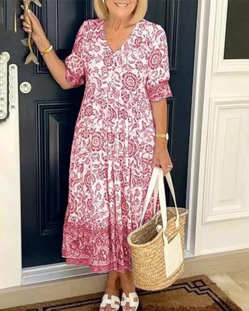 Jeni | Elegant Airy Floral Dress