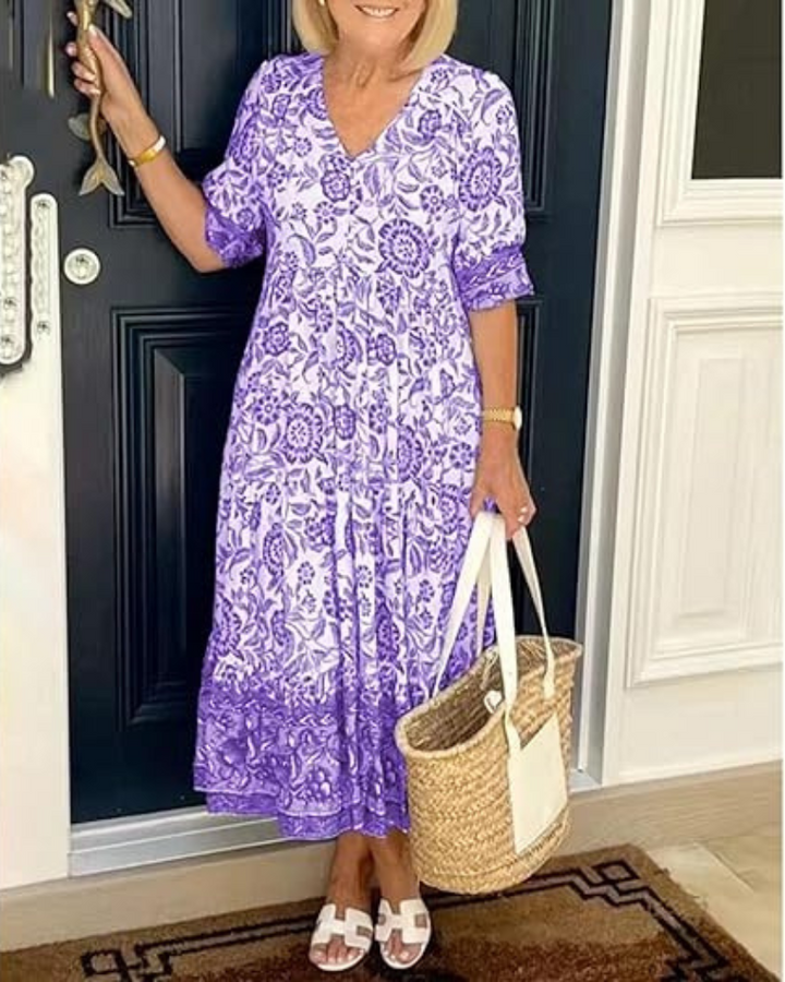 Jeni | Elegant Airy Floral Dress