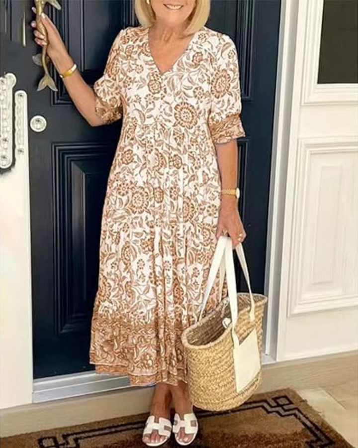 Jeni | Elegant Airy Floral Dress