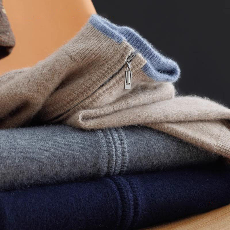 Leandro | Cashmere Zip Jacket