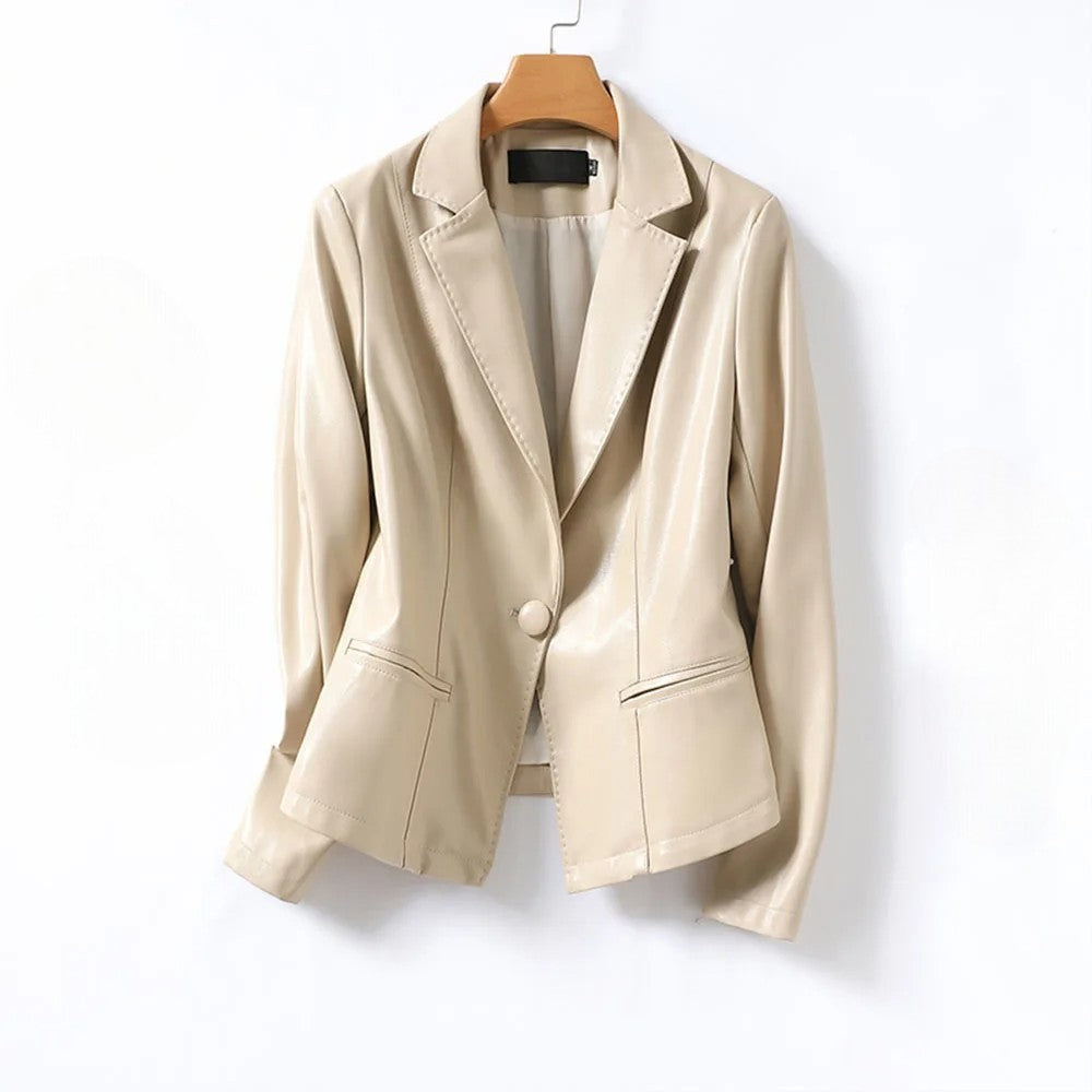 Beth | Tailored Lambskin Blazer