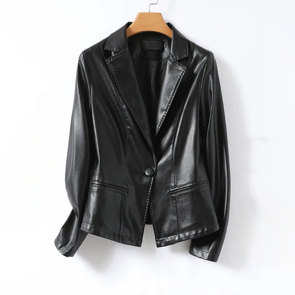Beth | Tailored Lambskin Blazer