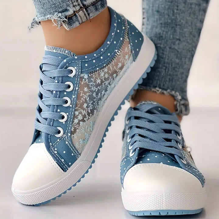 Zara | Trendy Lace-Up Sneakers