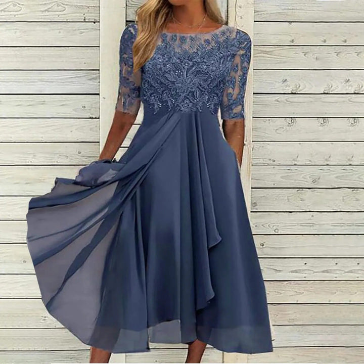 Tina | Lace Embroidered Dress