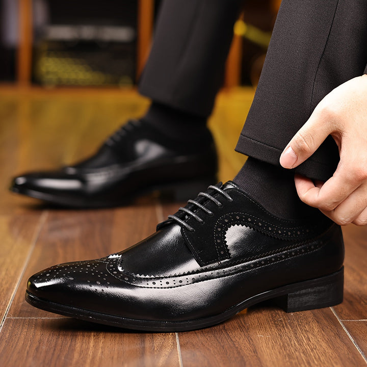 Hudson Elegant Oxford Brogue Shoes