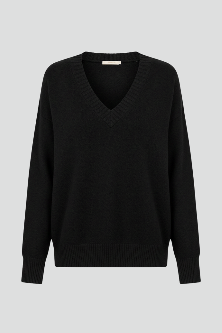 Ella - V-Neck Pullover Jumper