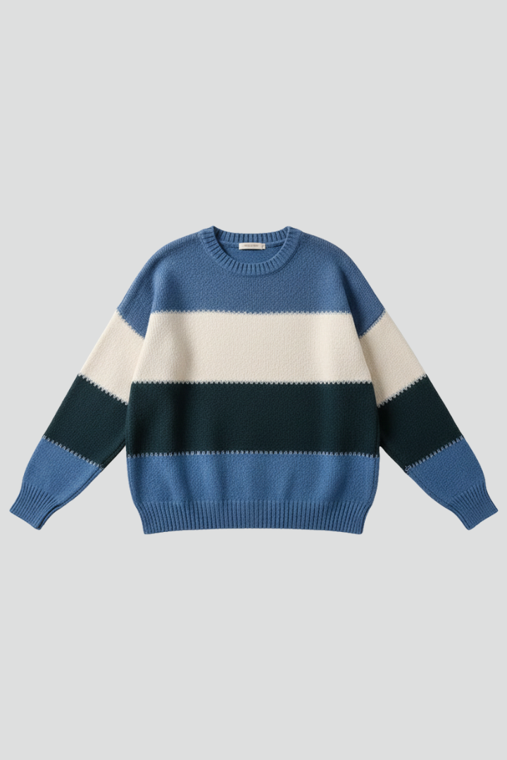 Emily - Striped Knit Jumper