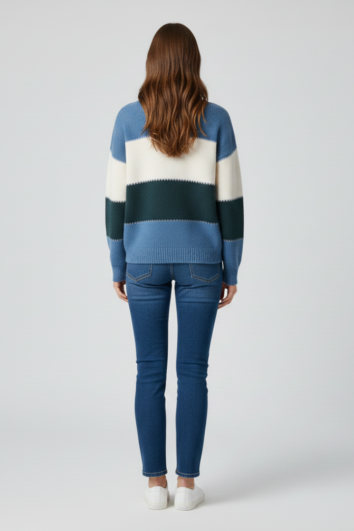 Emily - Striped Knit Jumper