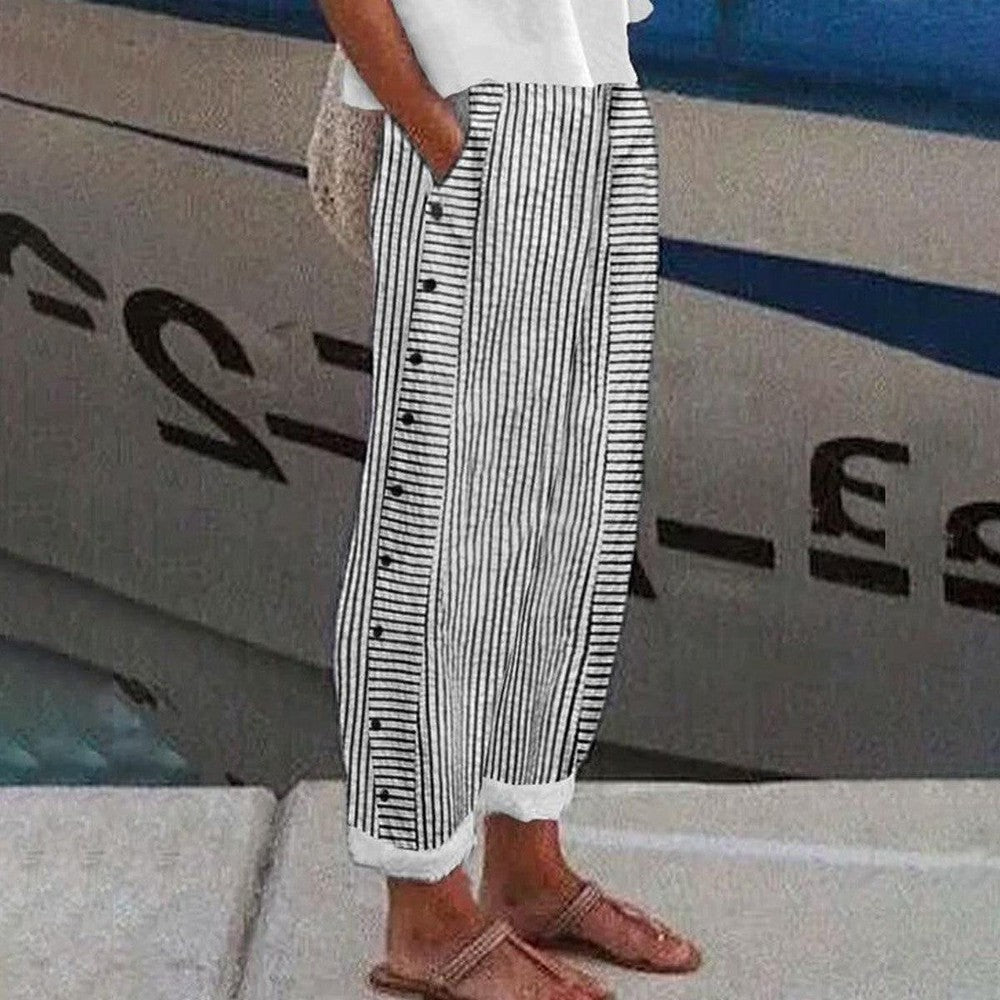 Arianna | Women's Linen Trousers
