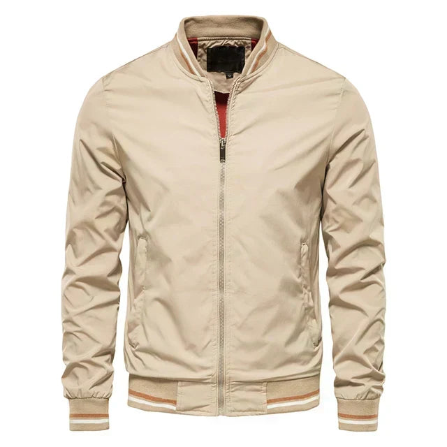 Harry - Striped Bomber Jacket