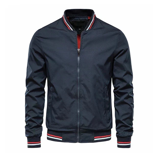 Harry - Striped Bomber Jacket