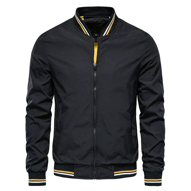 Harry - Striped Bomber Jacket