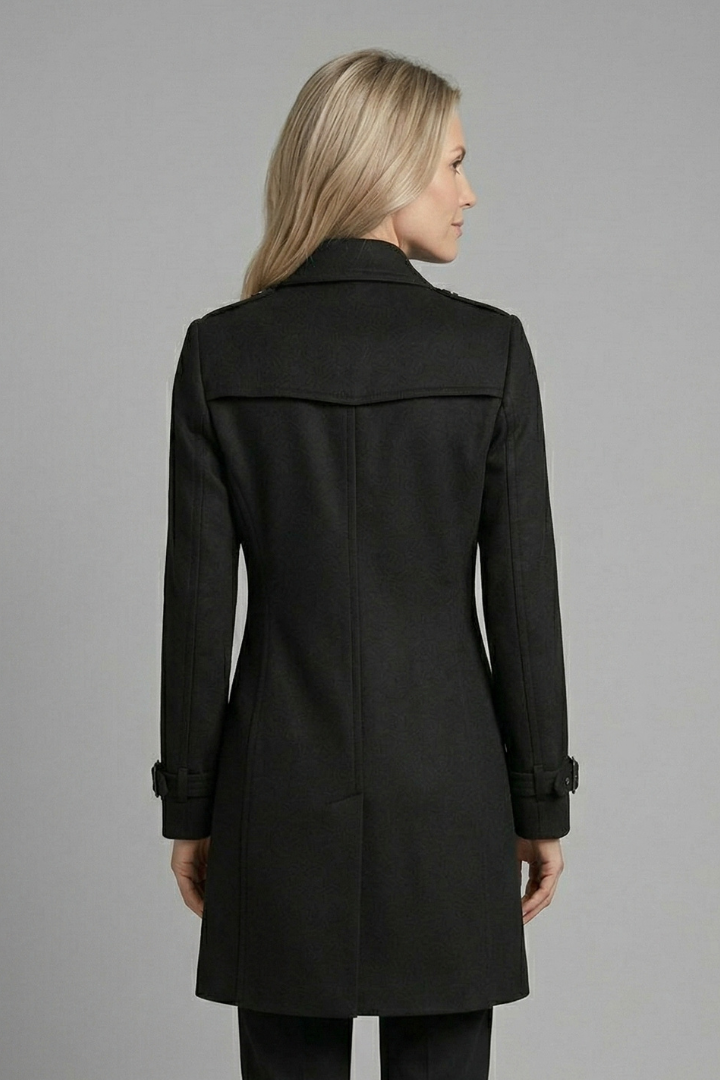Iris - Double-Breasted Wool Coat