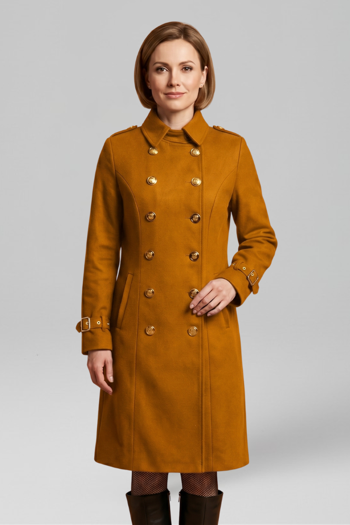 Iris - Double-Breasted Wool Coat