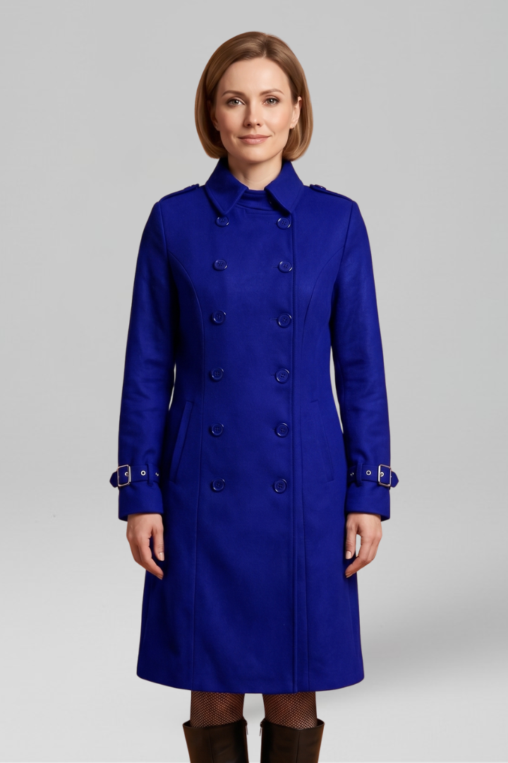 Iris - Double-Breasted Wool Coat