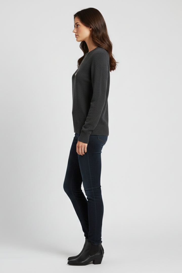 Isabella - Ribbed Knit Jumper