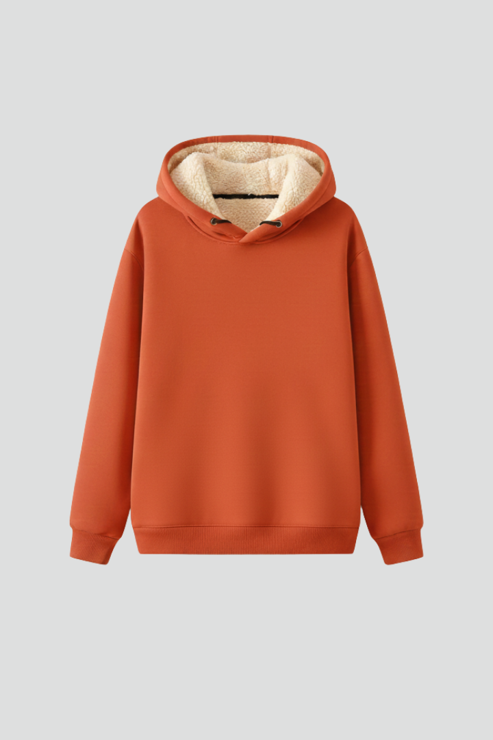 Jessica - Sherpa Lined Pullover Hoodie