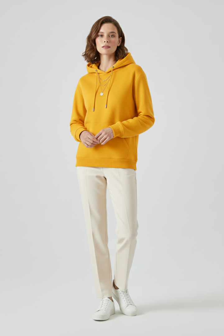 Jessica - Sherpa Lined Pullover Hoodie