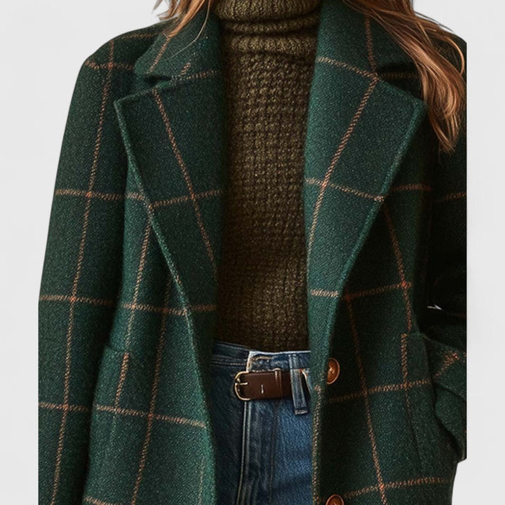 Loreen | Classic Check Coat