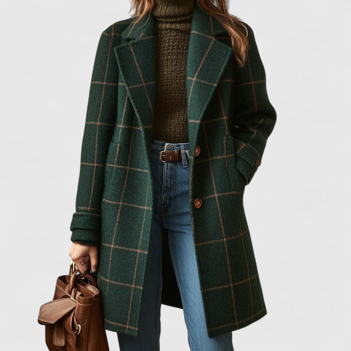 Loreen | Classic Check Coat