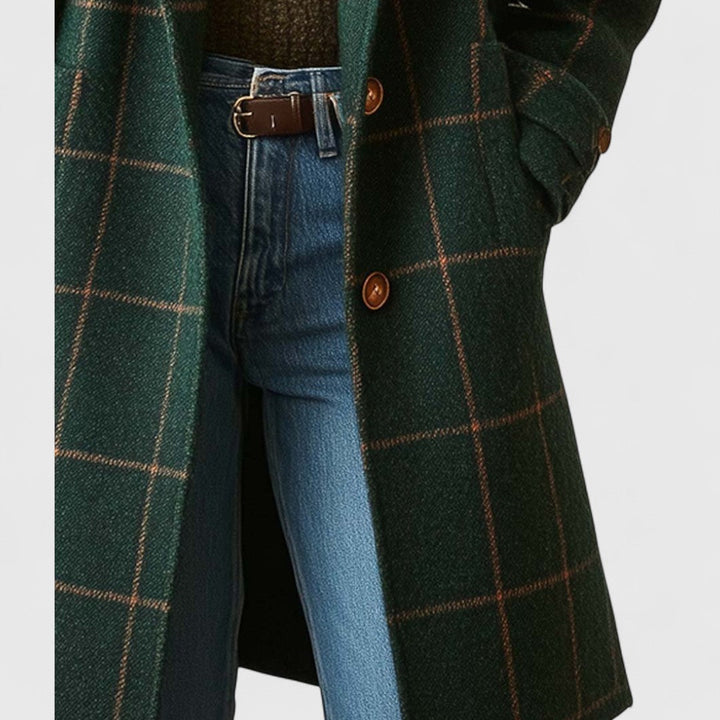Loreen | Classic Check Coat