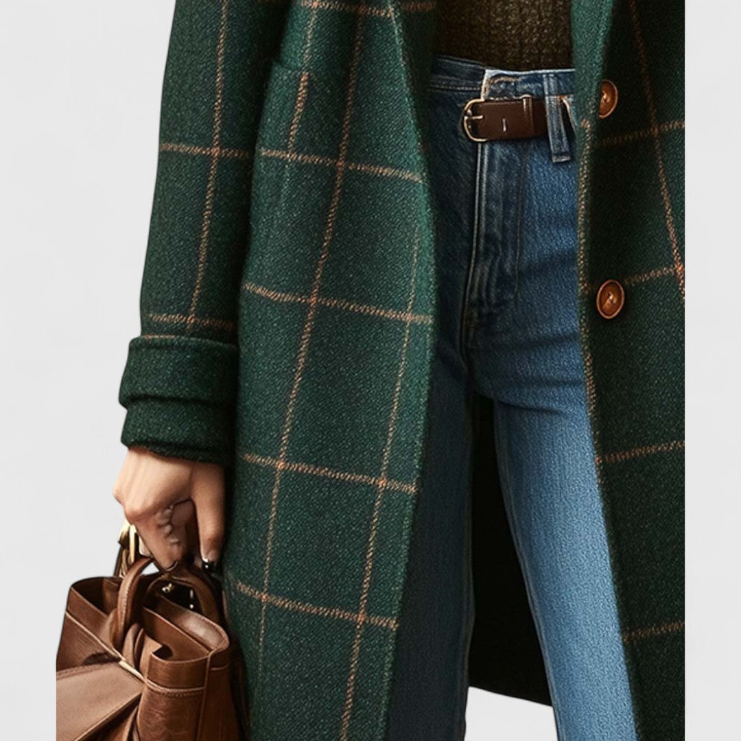 Loreen | Classic Check Coat