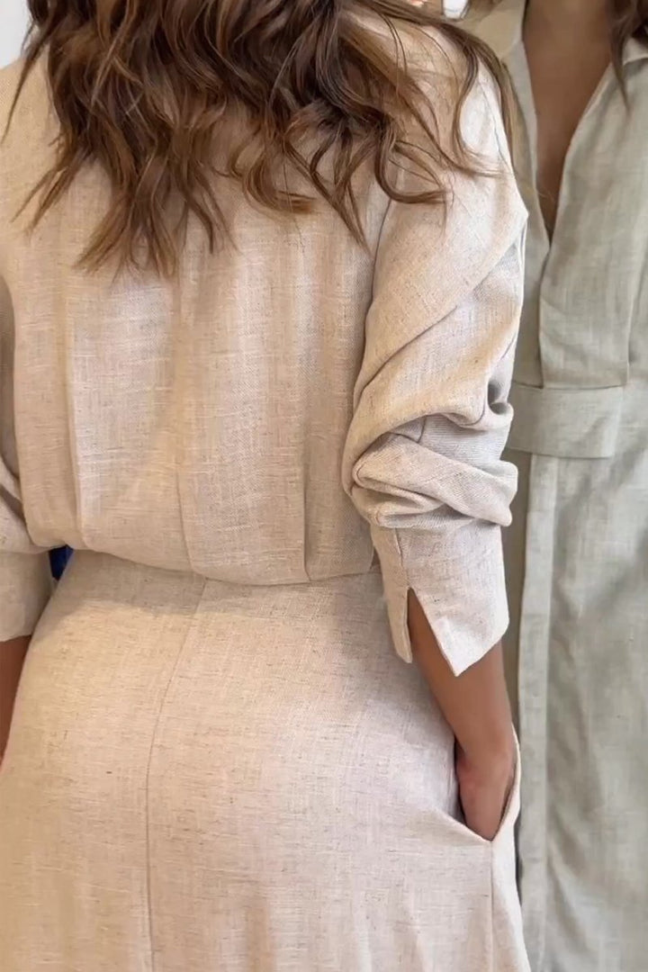 Tali | Maxi Dress With V-Neck