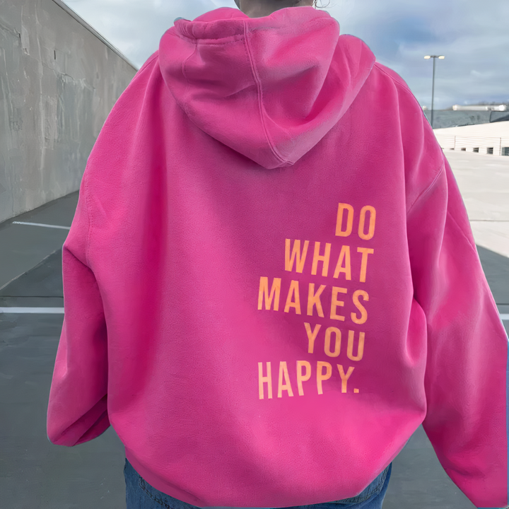 June - Graphic Print Hoodie