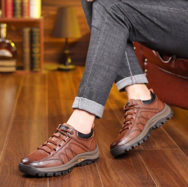 Neo | Hand-stitched Leather Casual Shoes
