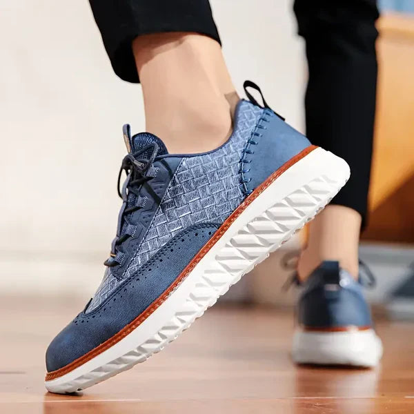 Leather Oxford Sneakers