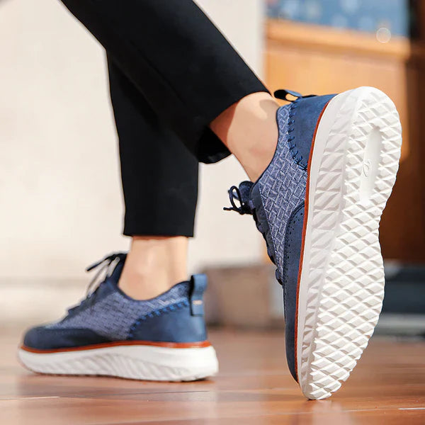 Leather Oxford Sneakers
