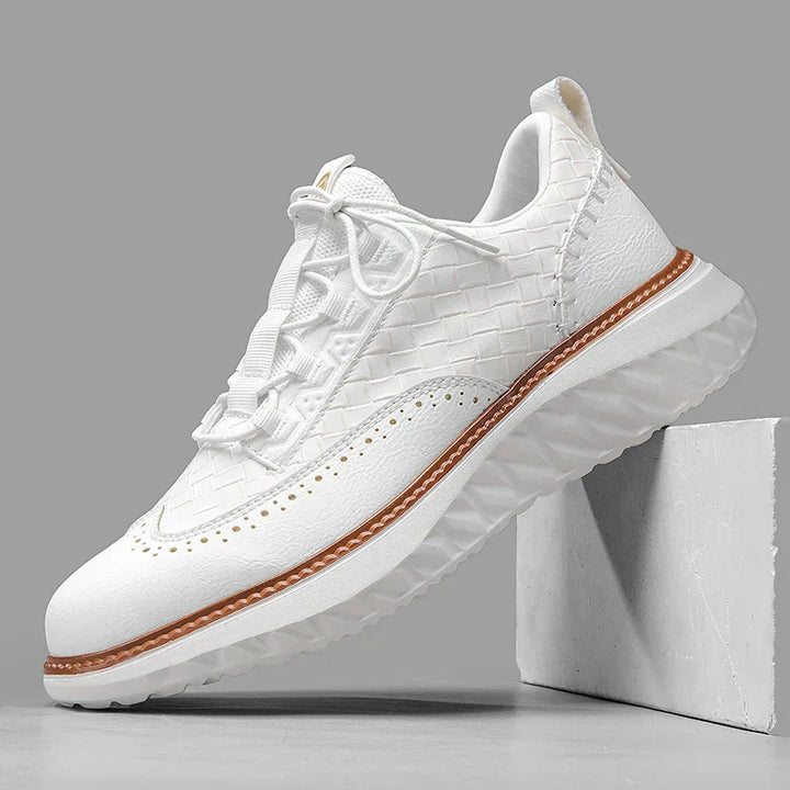 Leather Oxford Sneakers