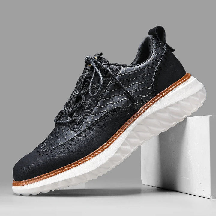 Leather Oxford Sneakers
