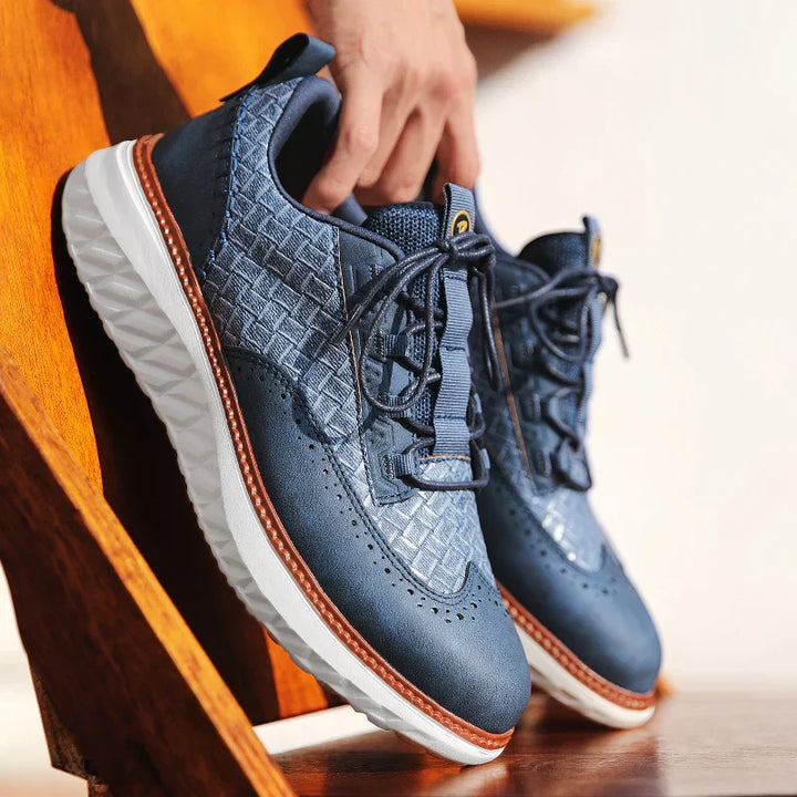 Leather Oxford Sneakers
