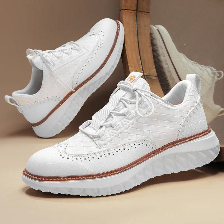 Leather Oxford Sneakers