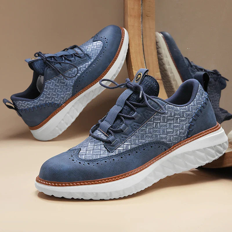 Leather Oxford Sneakers