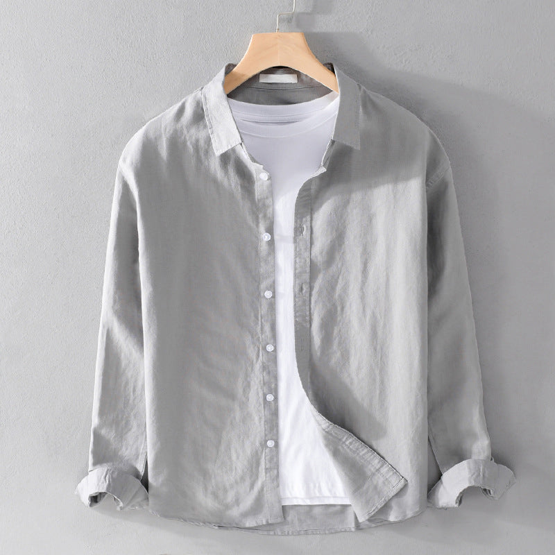 Long Sleeve Relaxed Fit Shirt
