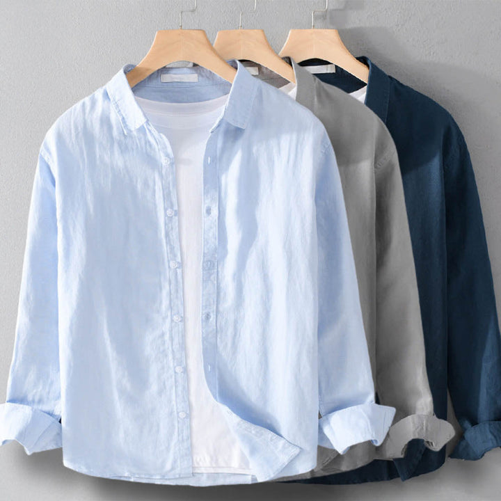 Long Sleeve Relaxed Fit Shirt