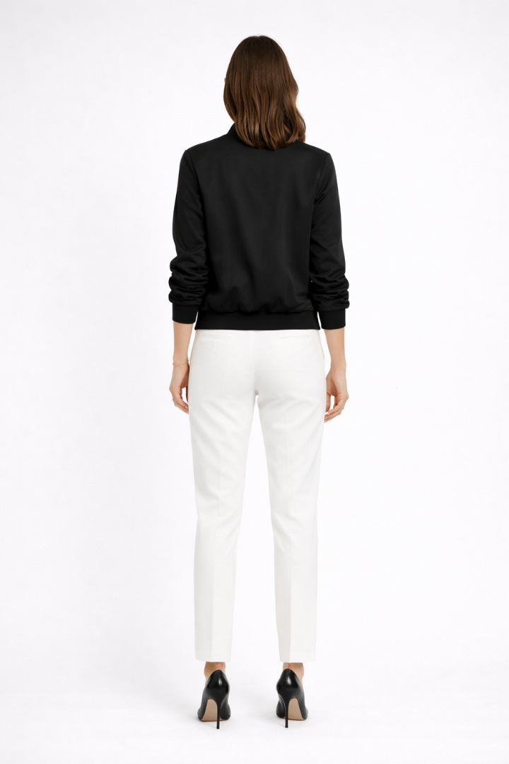 Maisie - Zip Bomber Jacket