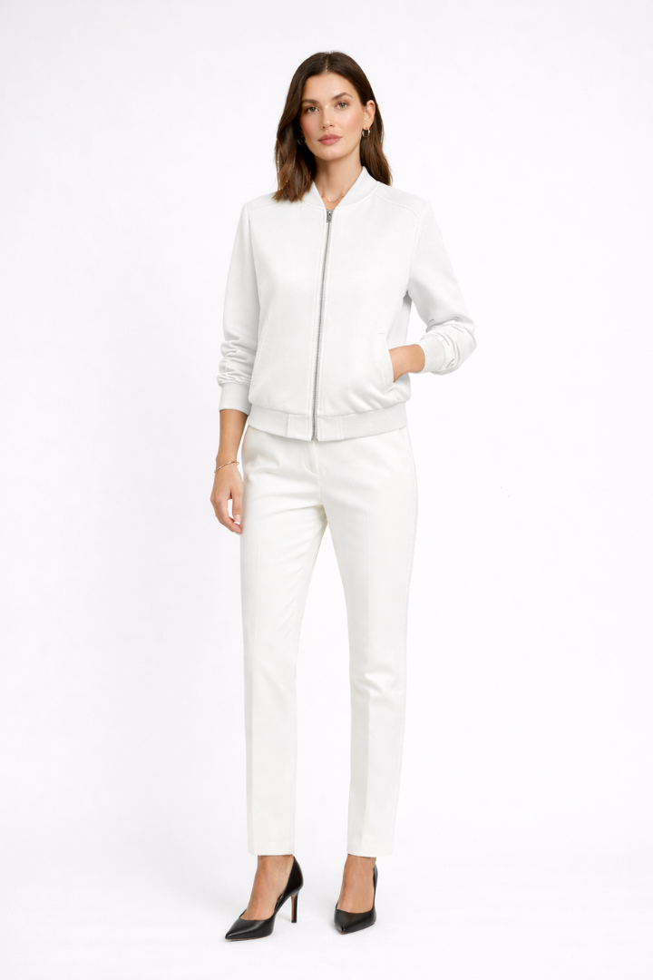 Maisie - Zip Bomber Jacket