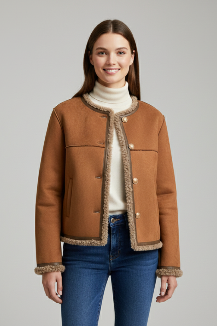 Megan - Button Front Jacket