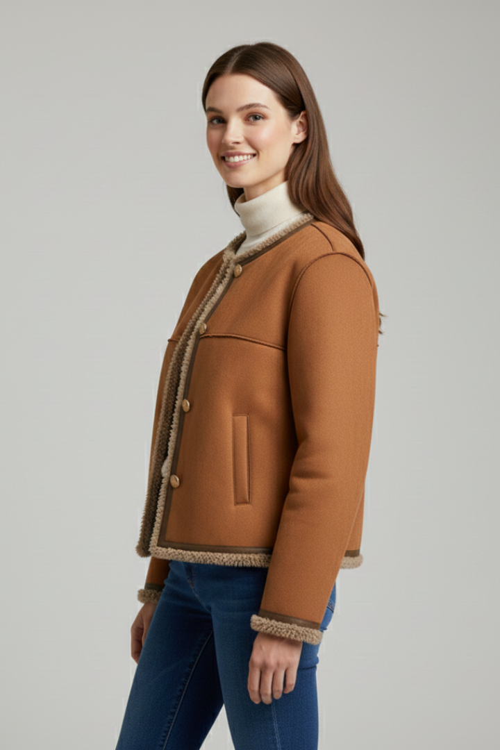 Megan - Button Front Jacket