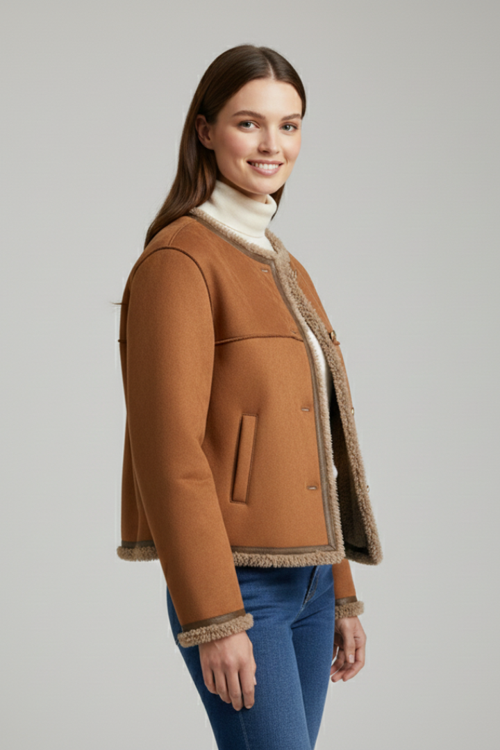 Megan - Button Front Jacket