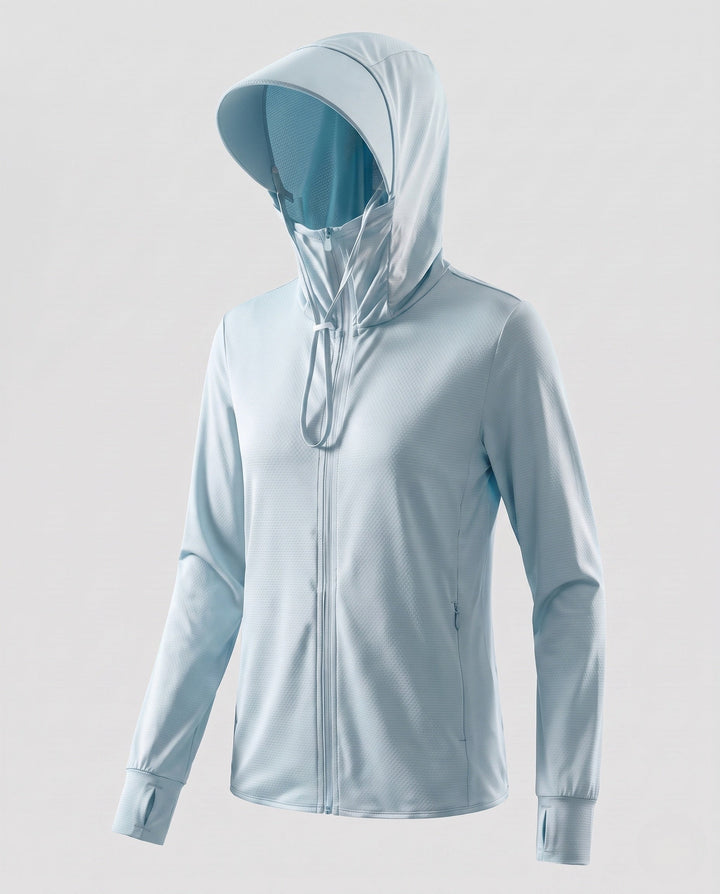 Millie - Technical Hooded Mesh Jacket